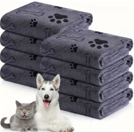 Hund Katze Haustier Handtuch
