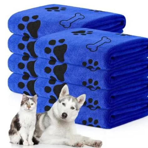 Hund Katze Haustier Handtuch